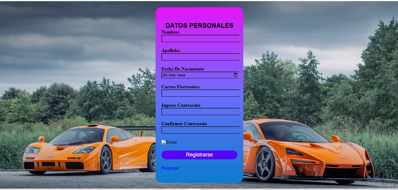 Proyecto Formulario Web